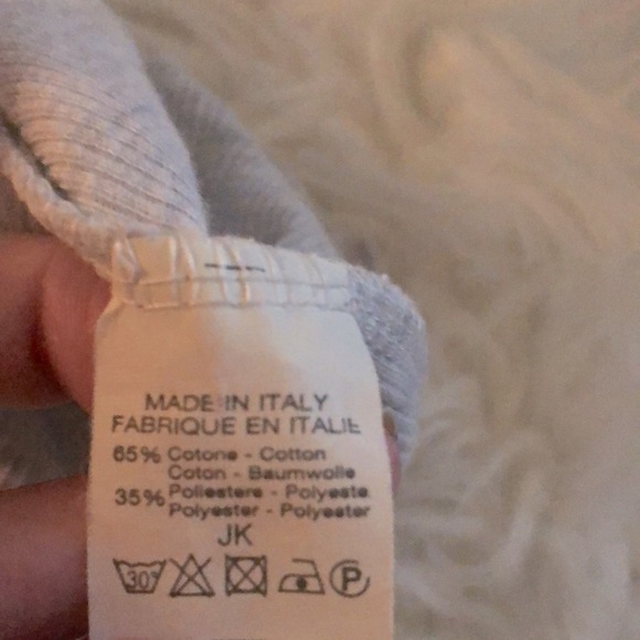 BRANDY MELVILLE Grey Long Sleeve Top - Picture 4 of 5